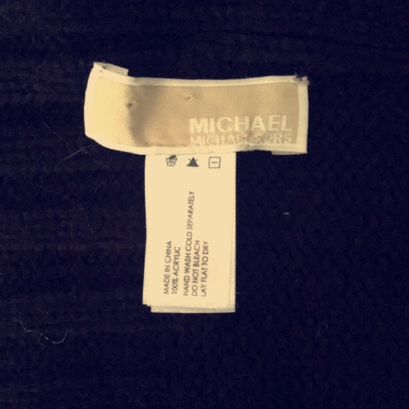 Black Michael Kors Scarf - Picture 2 of 2